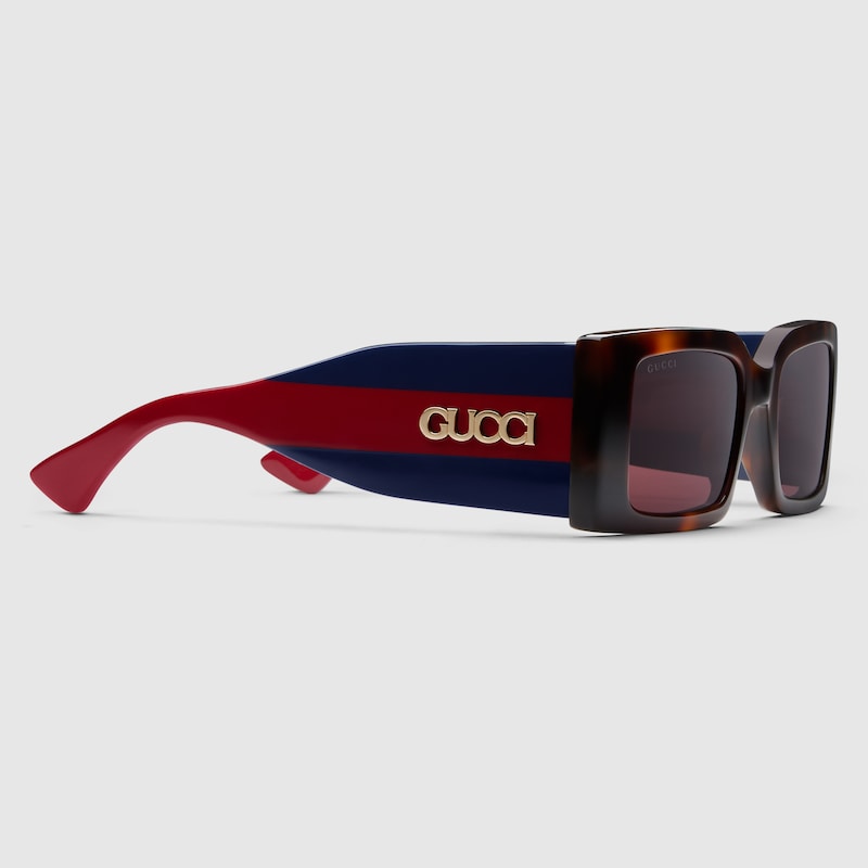 Rectangular frame sunglasses - Image 2